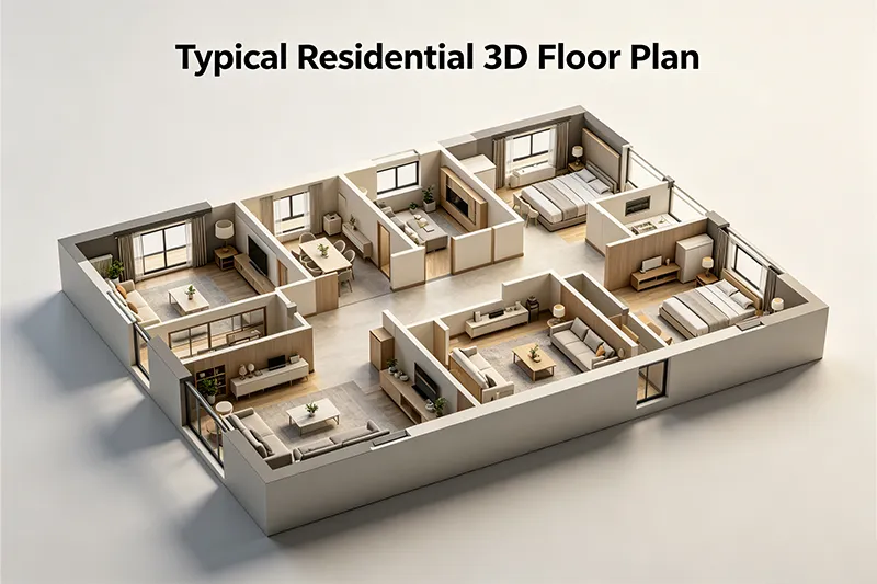 3D Floorplans