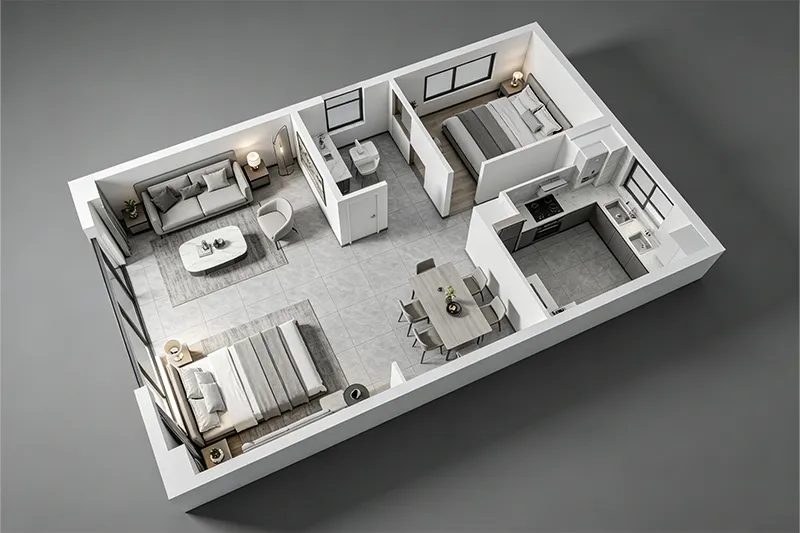3D Floorplan