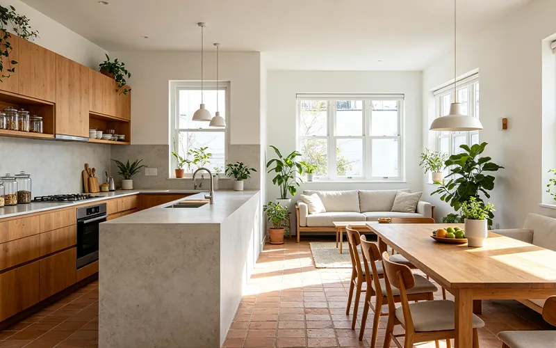 Eco-friendly materials & healthy home environment
