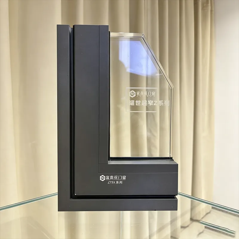 FORGE หน้าต่าง YAOSHI ULTRA-NARROWZ75X เปิดเข้าด้านใน บานเปิด หน้าต่างระบบ view 4
