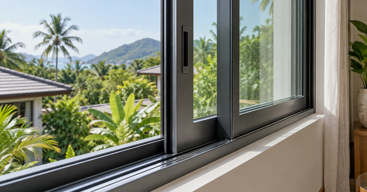 ภาพประกอบ Thermal-break sliding window: คู่มือเลือกใช้สำหรับบ้านไทย