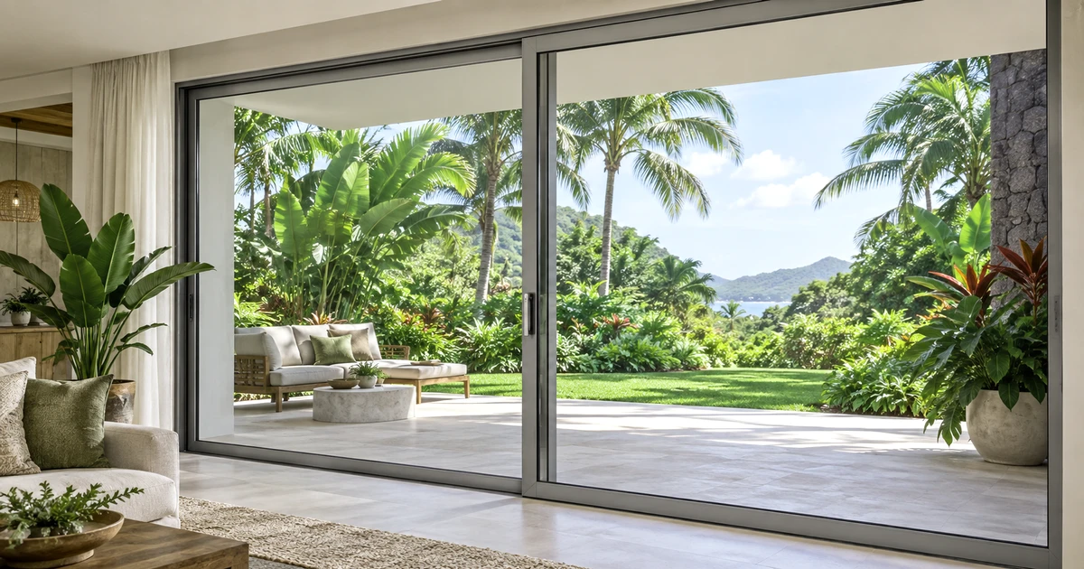 ภาพประกอบ Aluminum sliding door: คู่มือเลือกใช้สำหรับบ้านไทย