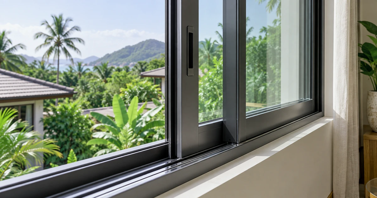 PVC-U sliding window: เปรียบเทียบข้อดี ข้อจำกัด และการใช้งาน | Forge Windows