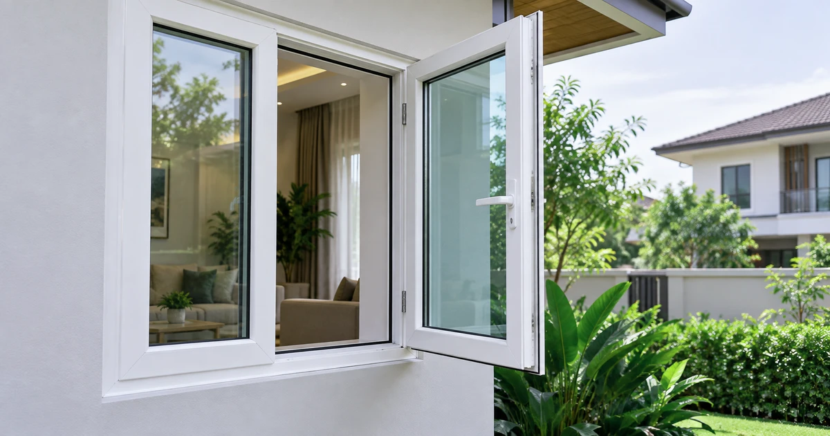 Foil-laminated UPVC window: คู่มืออ่านสเปกและวางแผนติดตั้ง | Forge Windows