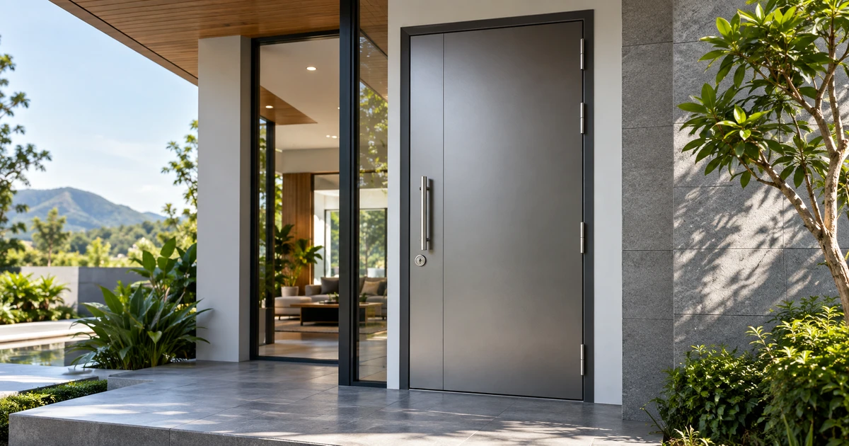 UPVC hinged door: คู่มืออ่านสเปกและวางแผนติดตั้ง | Forge Windows