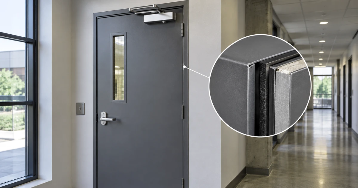 Steel fire-rated door: ระดับการป้องกันและรายการตรวจรับ | Forge Windows