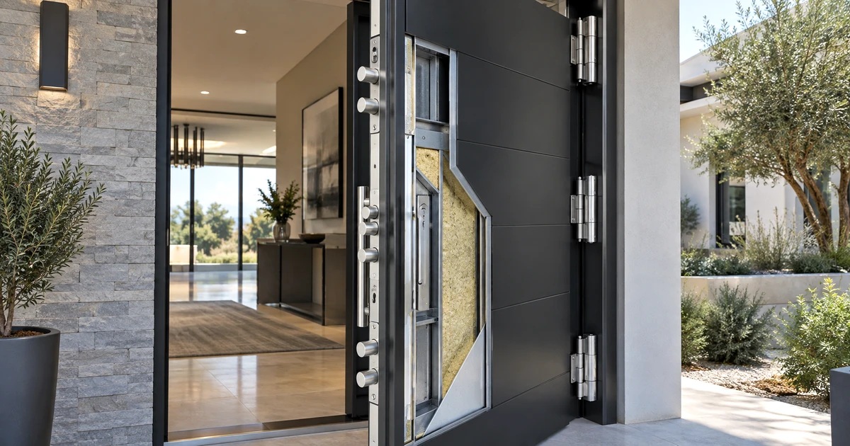 Armored door: ระดับการป้องกันและรายการตรวจรับ | Forge Windows