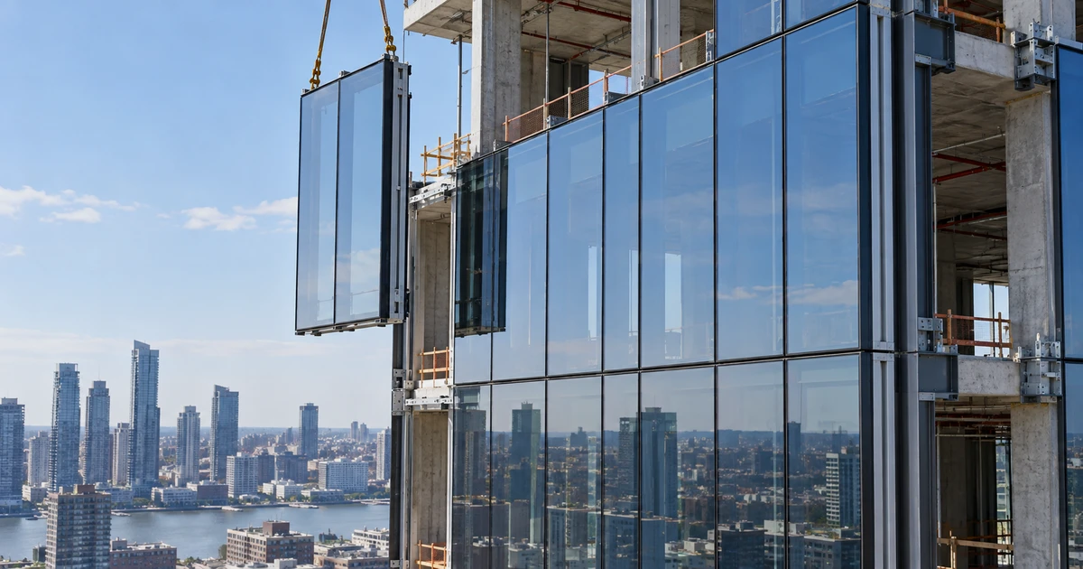 Hidden-frame curtain wall: แนวทางออกแบบ โครงสร้าง และการระบายน้ำ | Forge Windows