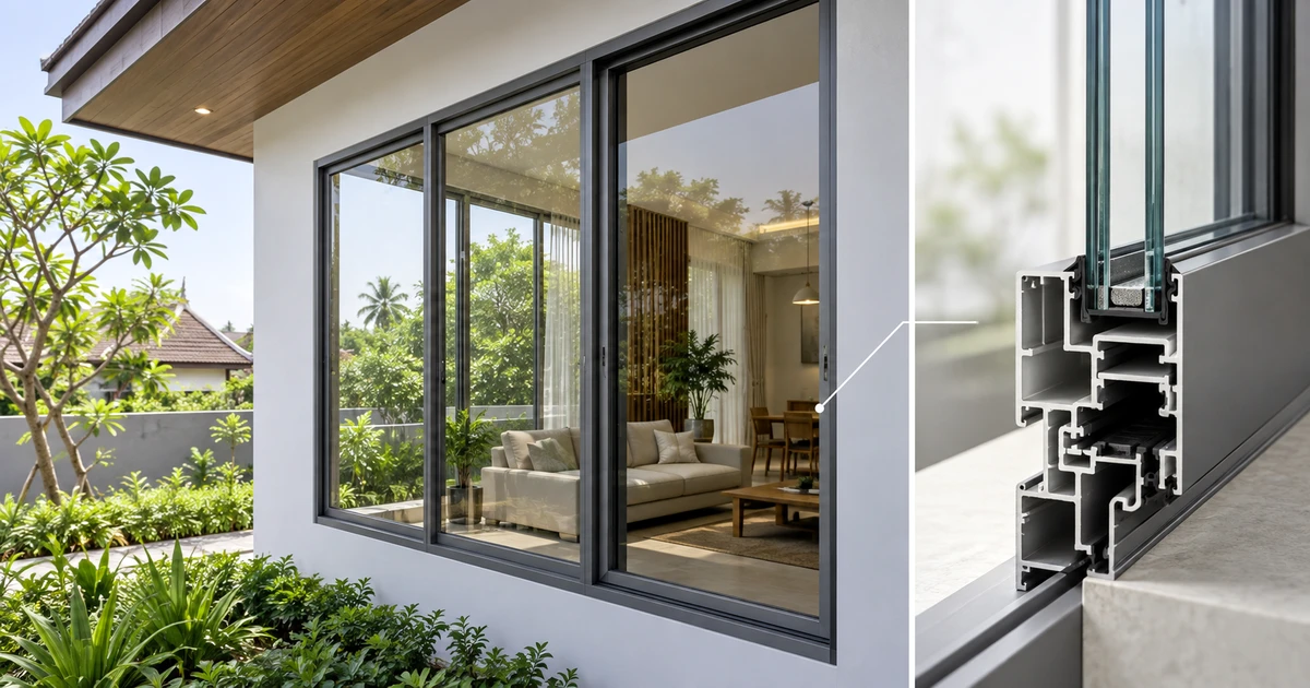 Folding window: เปรียบเทียบข้อดี ข้อจำกัด และการใช้งาน | Forge Windows