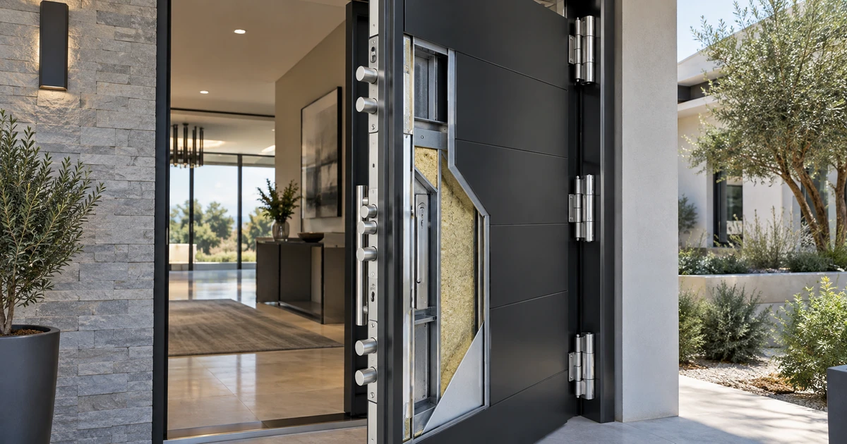 Armored door: ระดับการป้องกันและรายการตรวจรับ | Forge Windows